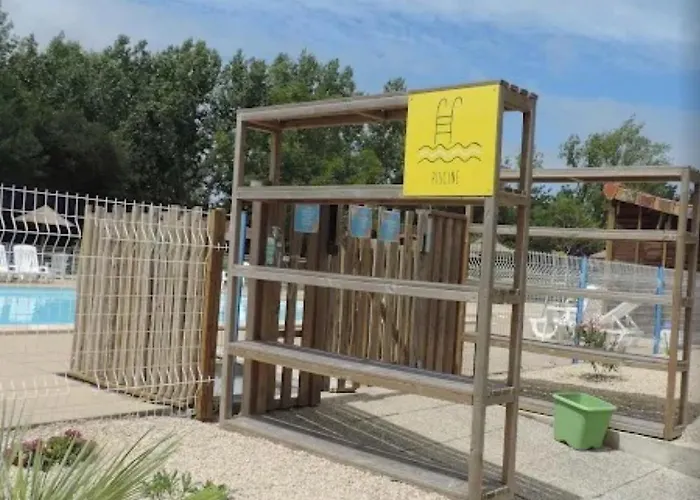 Mobilehome Riviera Avec Terrasse 47 Tatil Evi Saint-Gervais (Vendee)